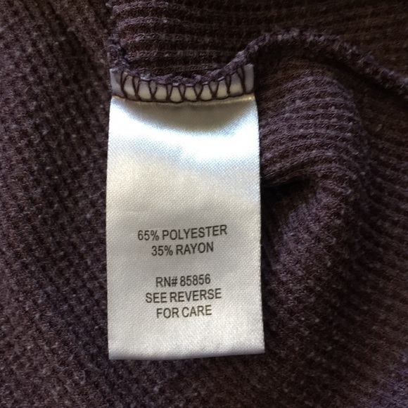 Gander Mountain Guide Series Women’s Thermal Shirt Purple Large - Picture 6 of 6